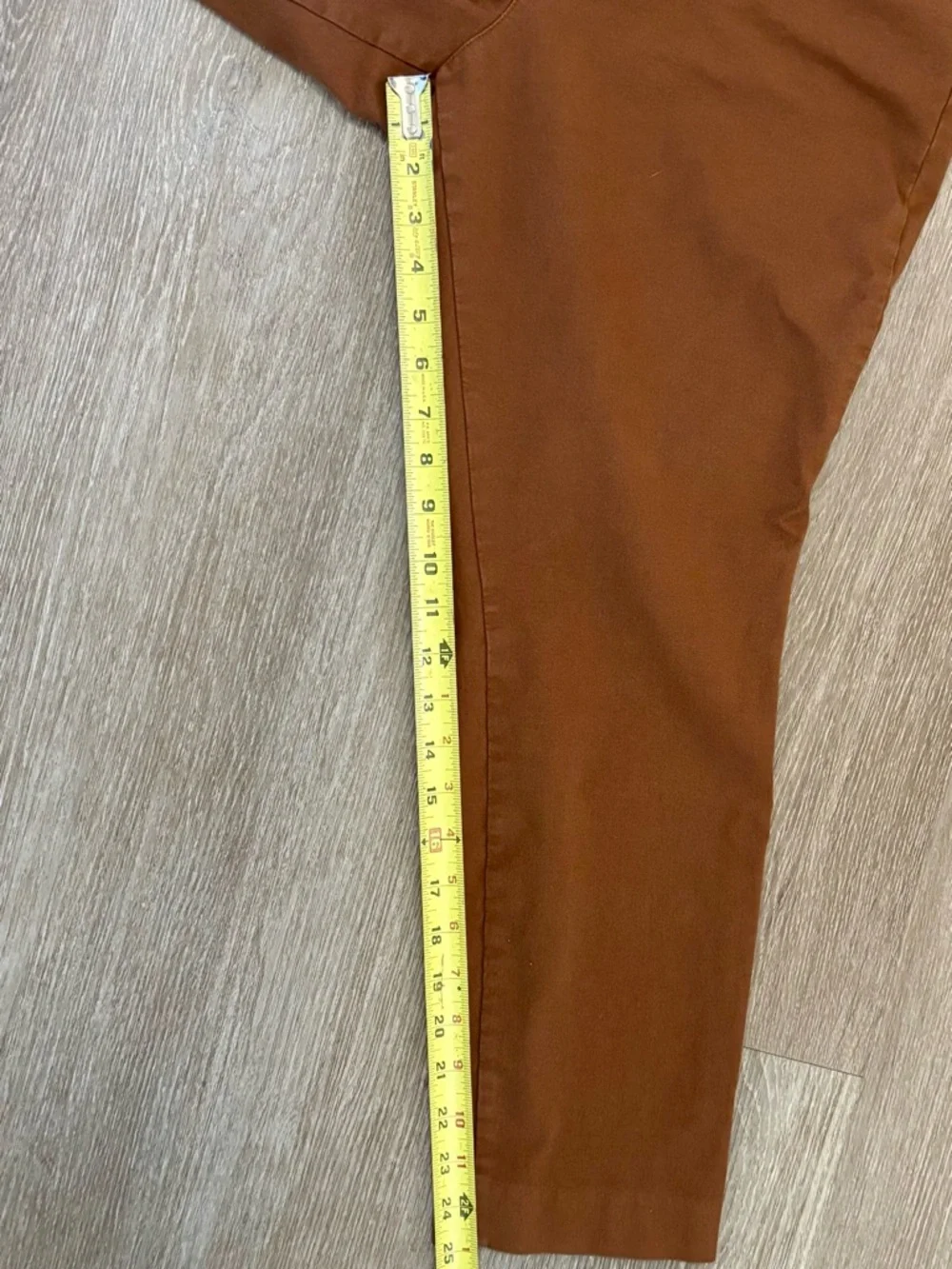 Old Navy Pixie Skinny Pants in Rust - Picture 5 of 5